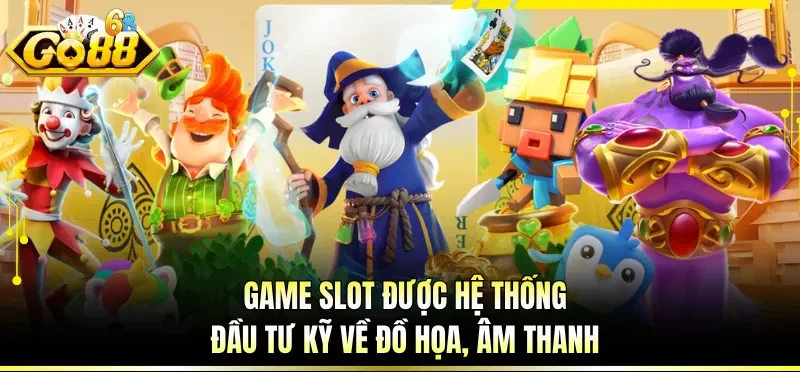 Top Game Nổ Hũ Hot Nhất 2026 Đáng Để Trải Nghiệm Tại GO88 2 Game slot được hệ thống đầu tư kỹ về đồ họa, âm thanh