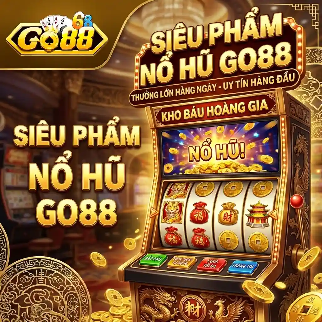 Sảnh nổ hũ slot game Go88 với quỹ jackpot lũy tiến liên server