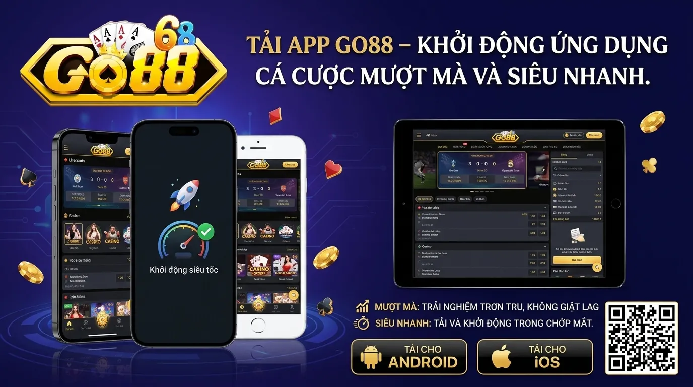 Tải app Go88 IOS APK bản chuẩn khởi chạy ứng dụng siêu tốc